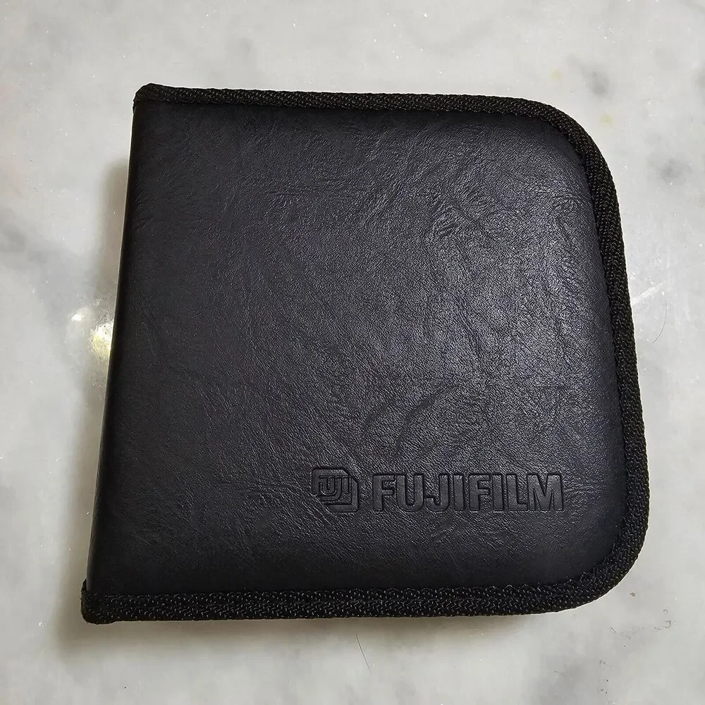 FujiFilm & Trex Vinyl CD Zipper Travel Storage Case - 24 ct each. Total 48 cd's